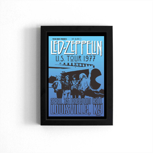 Led Zeppelin Us Tour 1977 Poster