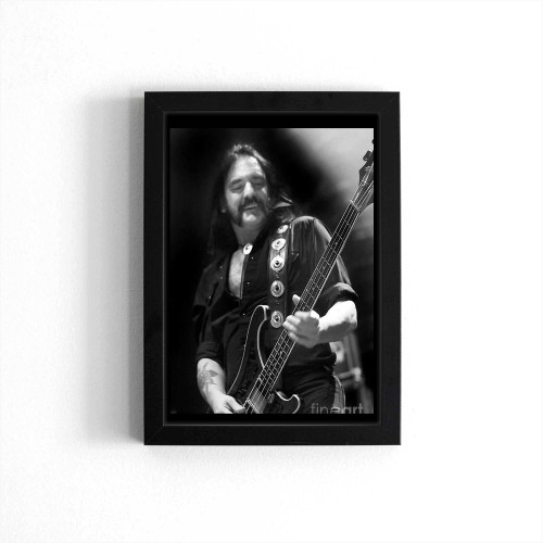 Lemmy Kilmister Motorhead 2007 Uk Live Concert Tour S60 Poster