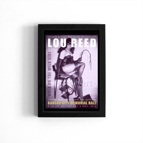 Lou Reed Betty Page Poster Wall Art Print Gift On Archive Paper Poster