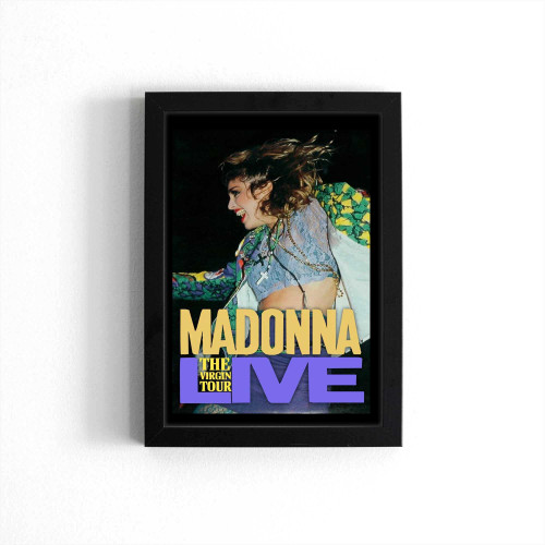 Madonna Live The Virgin Tour Posters Poster