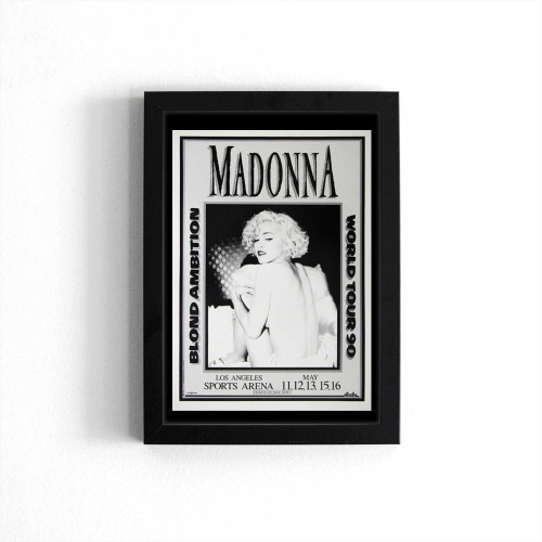 Madonna Original Concert Poster Poster