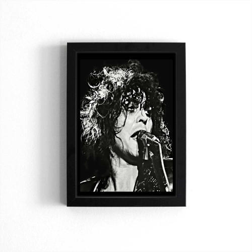 Marc Bolan T Rex Graphic Poster English Guitarist Singer Glam Poster