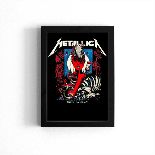 Metallica Enter Sandman Poster Poster