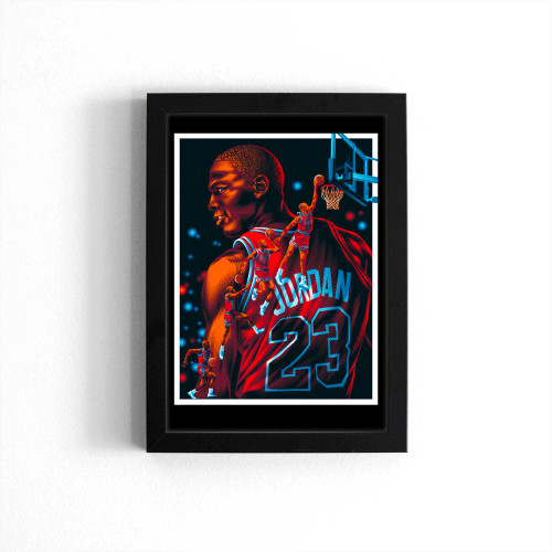 Michael Jordan Basketball Legend - Goat Poster