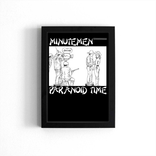 Minutemen Paranoid Time Poster