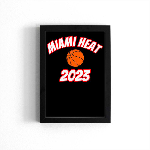 Nba Miami Heat 2023 Poster