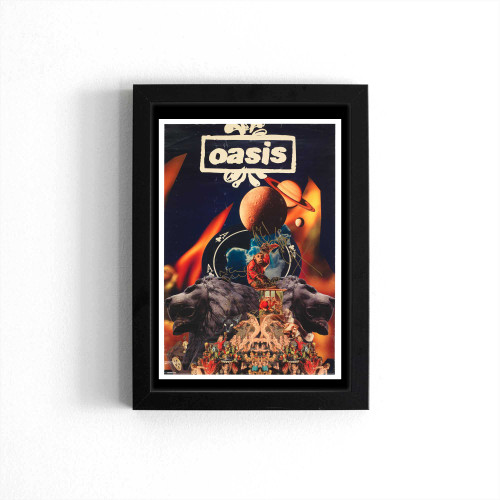 Oasis An Autographed Dig Out Your Soul Poster Poster
