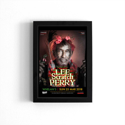 Onhand Bookings Present Lee Scratch Perry Whelans Poster Poster