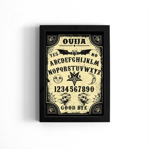 Ouija Board Spooky Horror Poster