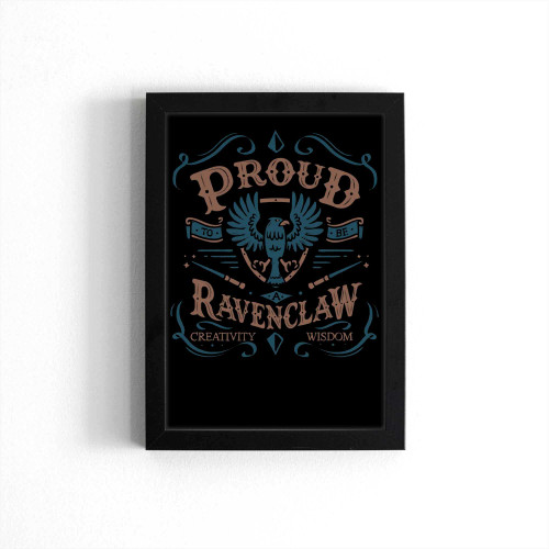 Pround Ravenclaw Harry Potter Hogwarts Legacy Poster