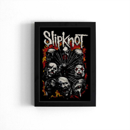 Slipknot Metal Band Merch Rock Music Poster