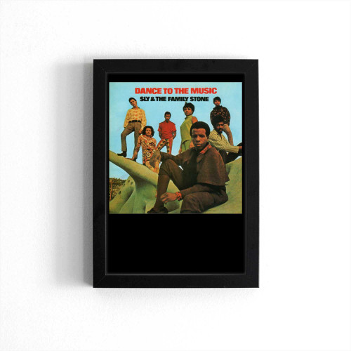 Sly And The Family Stone Retro Vintage Poster