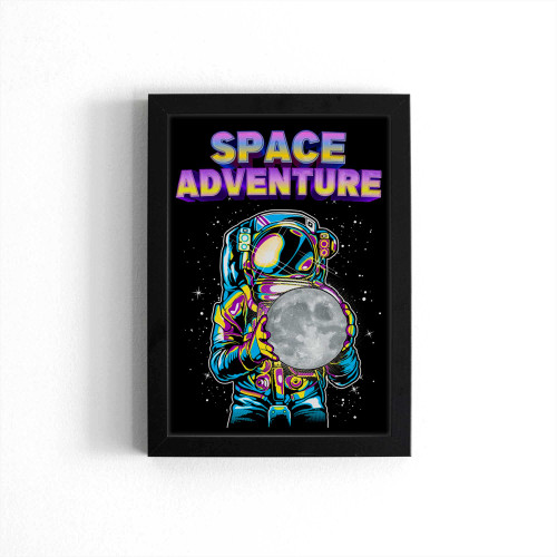 Space Adventure Astronaut Poster