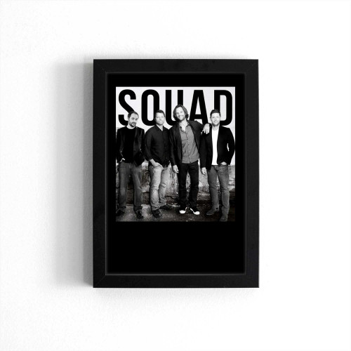 Squad Supernatural Vintage Poster