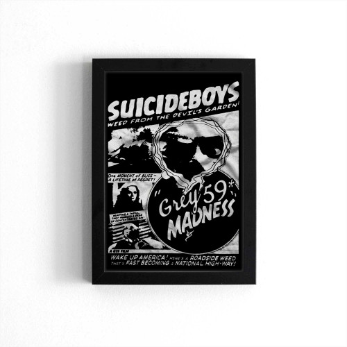 Suicide Boys Grey Five Nine Merch Poster