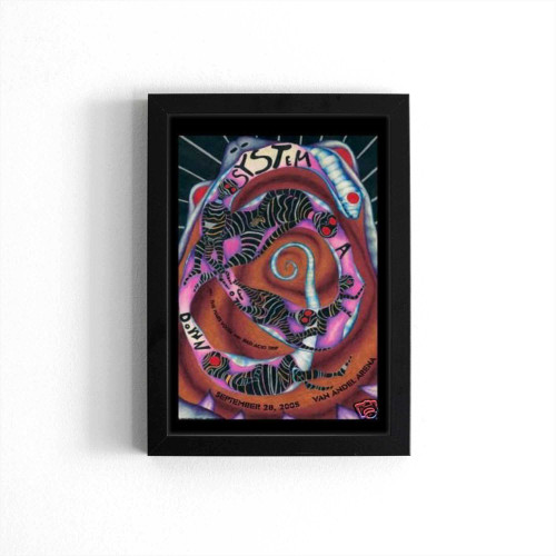 System Of A Down The Mars Volta 05 Concert Gig Poster Poster