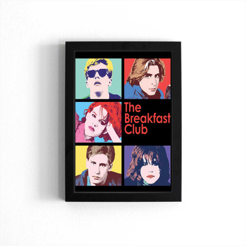 The Breakfast Club Movie 80S Poster