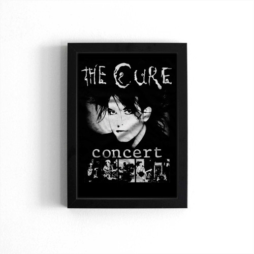 The Cure Rock Music Band Poster