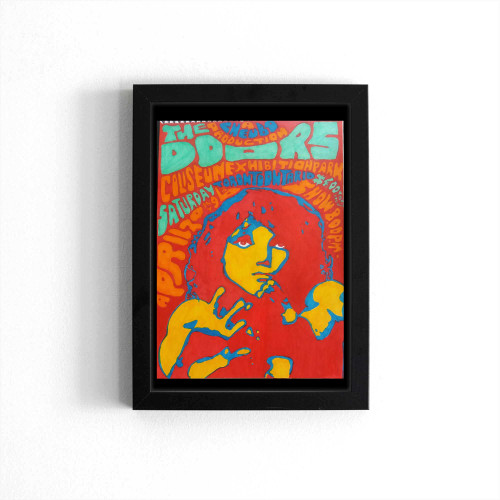 The Doors Psychedelic Concert Poster Poster