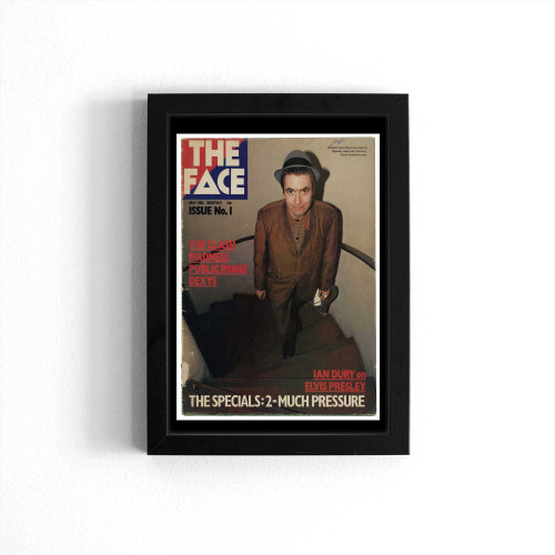 The Face Magazine No 1 May Specials Madness Phil Lynott Public Image Debbie Harry Elvis Costello Poster