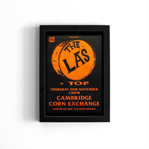 The La'S The La'S Cambridge Concert 1990 '1990 Poster