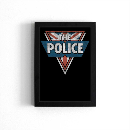 The Police Black Adult Poster