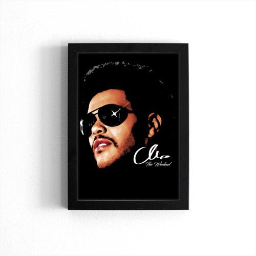 The Weeknd Abel Concert Album Tour Rap Poster
