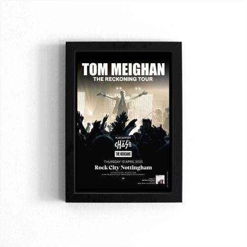 Tom Meighan The Reckoning Tour Poster