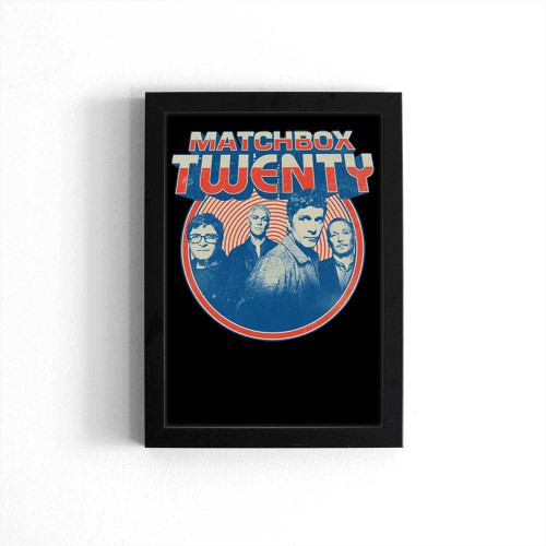 Vintage Matchbox Twenty Mb20 Band Poster