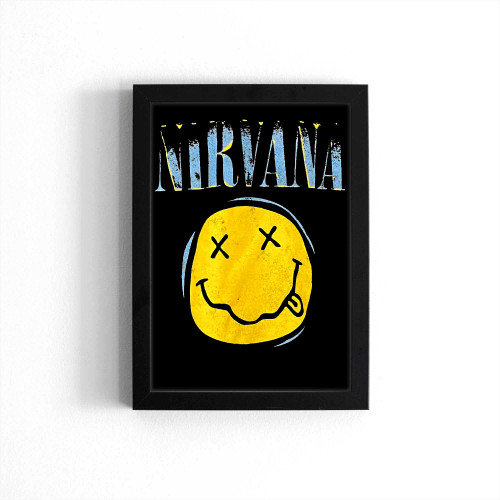 Vintage Nirvana Band Poster
