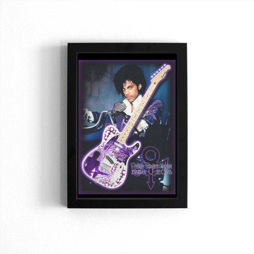 Vintage Retro Prince Purple Rain Rock Lovesexy 1999 Poster