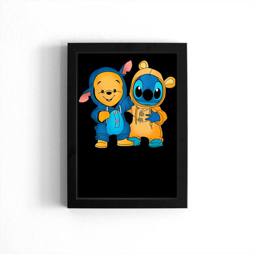 Winnie The Pooh And Stitch Best Poster