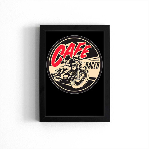 Cafe Racer Bike Motorcycle Race 1 Poster