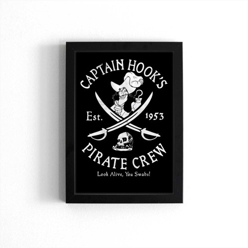 Captain Hooks Est 1953 Pirate Crew 1 Poster