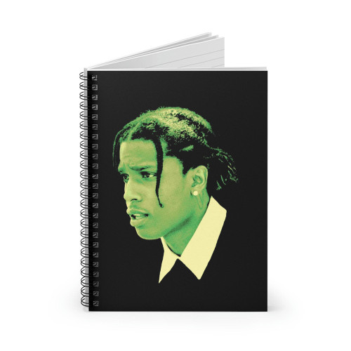 Asap Rocky Green Spiral Notebook