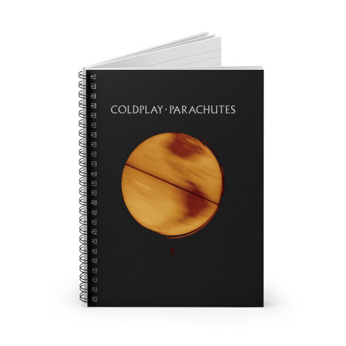 Coldplay Parachutes Spiral Notebook