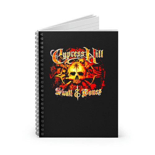 Cypress Hill Skull & Bones Spiral Notebook