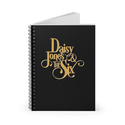 Daisy Jones & The Six Retro Spiral Notebook