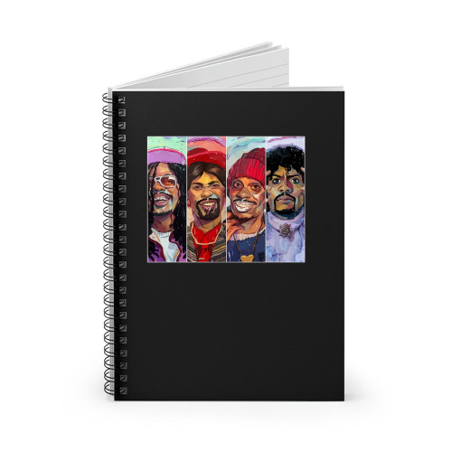 Dave Chappelle Evolution Vintage Spiral Notebook