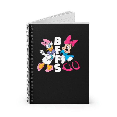 Disney Minnie And Daisy Bffs Spiral Notebook