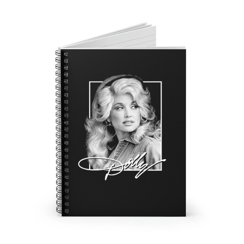 Dolly Parton Country Music Vintage Spiral Notebook