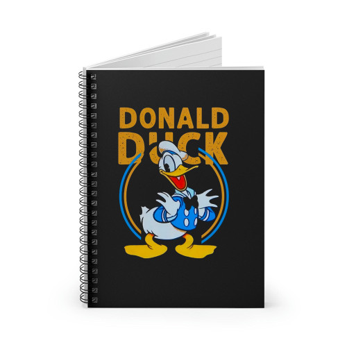 Donald Duck Cute Face Disney Duck Spiral Notebook