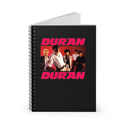 Duran Duran Merch 2023 Tour Spiral Notebook