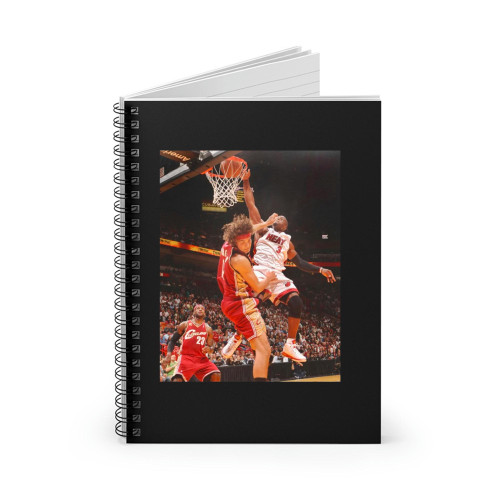 Dwyane Wade The Dunk Brazillian Bad Boi Spiral Notebook