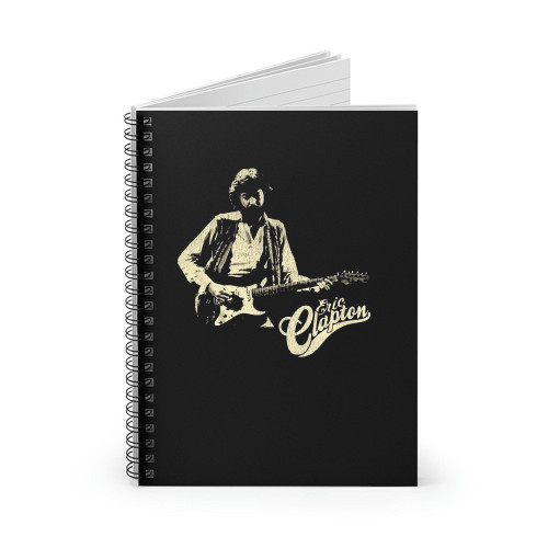 Eric Clapton Clapton W Guitar Spiral Notebook