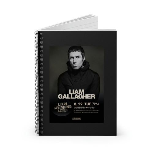 Foo Fighters And Liam Gallagher To Rock Out In Korea Spiral Notebook