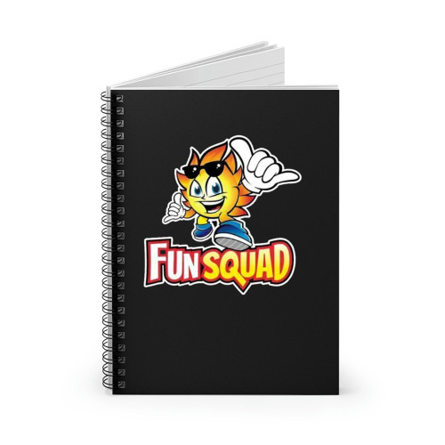 Fun Squad Game Spiral Notebook