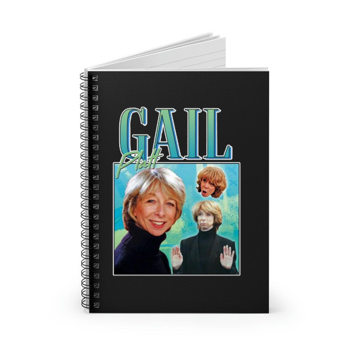 Gail Platt Homage Tv Show Retro Funny Spiral Notebook