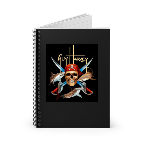 Guy Harvey Pirate Shark Spiral Notebook