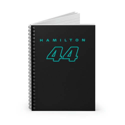 Hamilton 44 Formula One Spiral Notebook